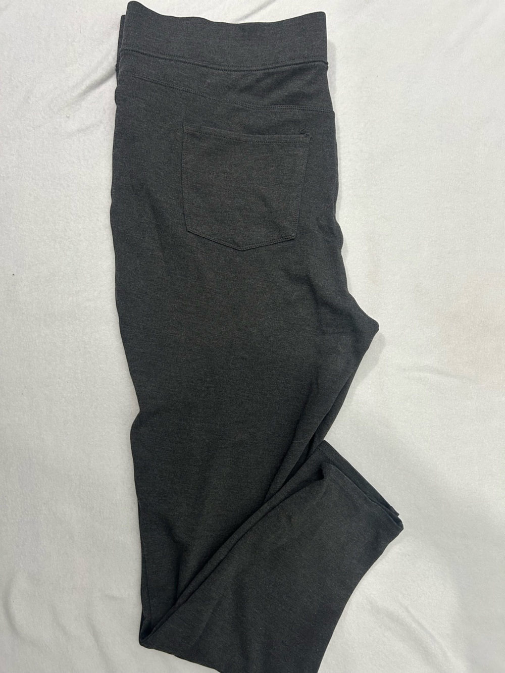 Seven7 Women's Gray Skinny Ponte Pants